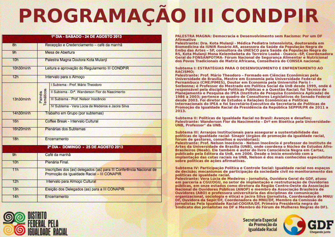 PROGRAMCAO III CONDIPIR -22082013